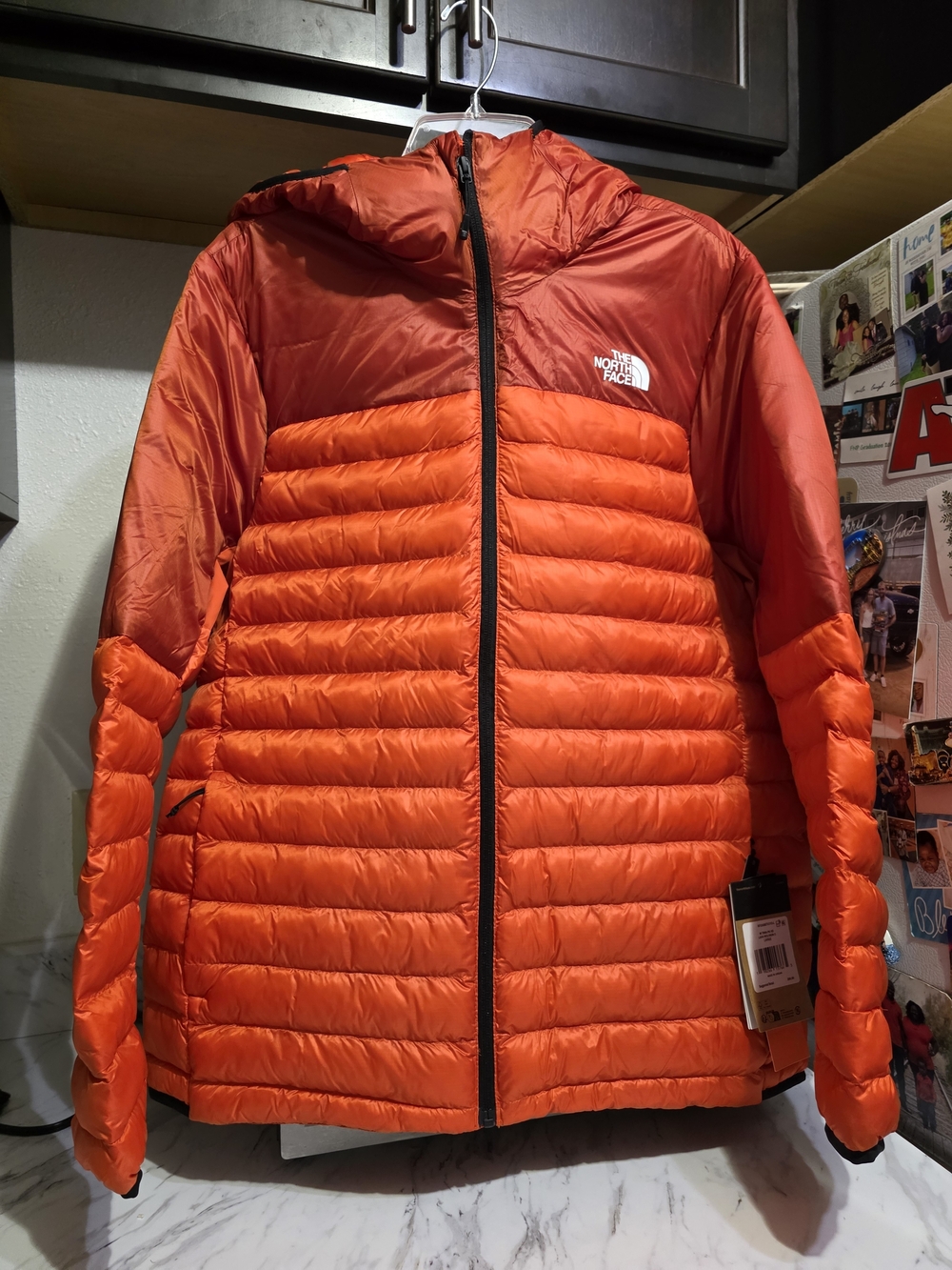 The North Face Women’s Hooded Packable Puffer Jacket Men Size Large - Picture 3 of 16